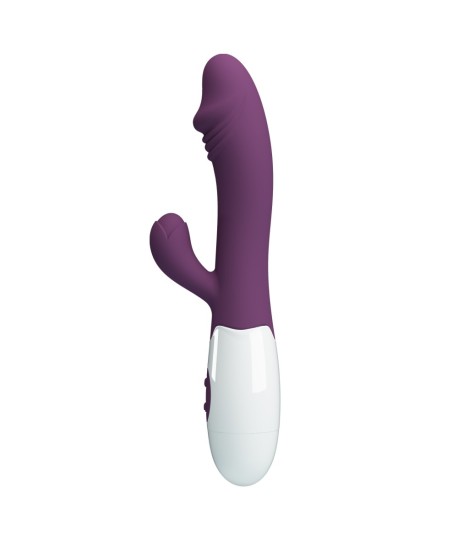 Sextoys, sexshop, loveshop, lingerie sexy : Vibro Rabbit : Vibromasseur rabbit Snappy violet foncé