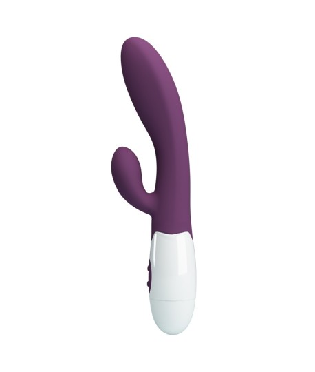 Sextoys, sexshop, loveshop, lingerie sexy : Vibro Rabbit : Vibromasseur rabbit Alvis violet foncé