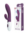 Sextoys, sexshop, loveshop, lingerie sexy : Vibro Rabbit : Vibromasseur rabbit Alvis violet foncé