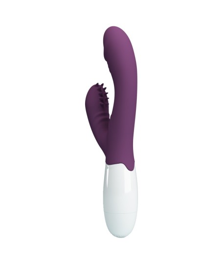Sextoys, sexshop, loveshop, lingerie sexy : Vibro Rabbit : Vibromasseur rabbit André violet foncé