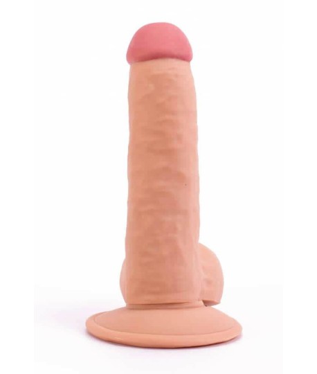 Sextoys, sexshop, loveshop, lingerie sexy : Gode Ventouse : Lovetoy- Gode ultra soft 17.5 cm