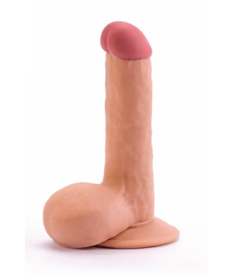 Sextoys, sexshop, loveshop, lingerie sexy : Gode Ventouse : Lovetoy- Gode ultra soft 17.5 cm