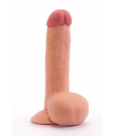 Sextoys, sexshop, loveshop, lingerie sexy : Gode Ventouse : Lovetoy- Gode ultra soft 17.5 cm