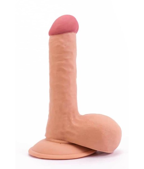 Sextoys, sexshop, loveshop, lingerie sexy : Gode Ventouse : Lovetoy- Gode ultra soft 17.5 cm