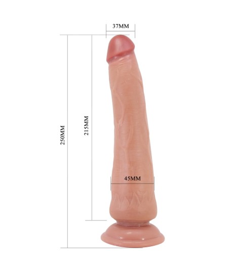 Sextoys, sexshop, loveshop, lingerie sexy : Gode Ventouse : Pretty love - Gode Tiemeyer marron