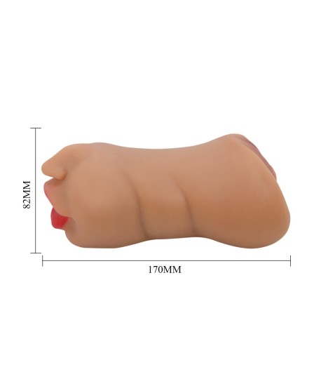 Sextoys, sexshop, loveshop, lingerie sexy : Masturbateur - Vagin Artificiel : Crazy Bull- Masturbateur marron homme Zoey