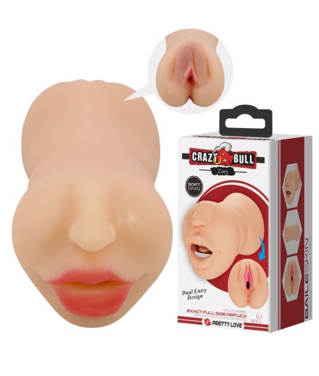 Sextoys, sexshop, loveshop, lingerie sexy : Vagin Artificiel : Crazy Bull- Masturbateur homme Zoey