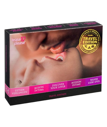 Sextoys, sexshop, loveshop, lingerie sexy : Jeux Coquins : Jeux érotique pour Adultes Mission Intime Version Voyage