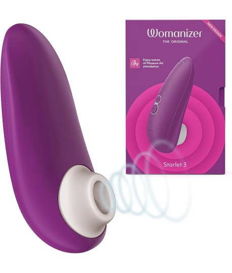 ❤ Stimulateur Clitoris - Womanizer Starlet 3 Violet - Sextoys