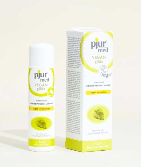 Sextoys, sexshop, loveshop, lingerie sexy : Lubrifiant à base d'eau : Pjur vegan glide Lubrifiant 100ml