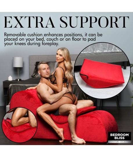 Sextoys, sexshop, loveshop, lingerie sexy : Loveroom - Mobilier BDSM : Canapé love rouge - Loveroom - Mobilier BDSM