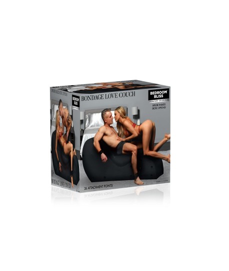 Sextoys, sexshop, loveshop, lingerie sexy : Loveroom - Mobilier BDSM : Canapé multipositions noir - Loveroom - Mobilier BDSM