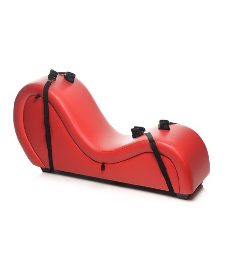 Sextoys, sexshop, loveshop, lingerie sexy : Loveroom - Mobilier BDSM : Canapé élégant multipositions rouge - Loveroom - Mobil...