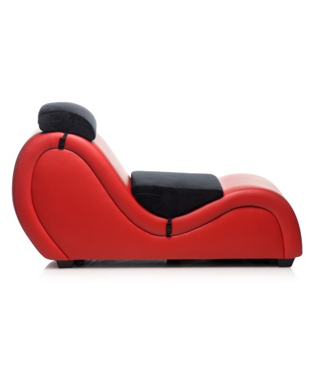 Sextoys, sexshop, loveshop, lingerie sexy : Loveroom - Mobilier BDSM : Canapé élégant multipositions rouge - Loveroom - Mobil...