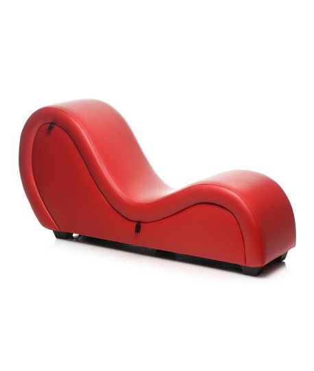 Sextoys, sexshop, loveshop, lingerie sexy : Loveroom - Mobilier BDSM : Canapé élégant multipositions rouge - Loveroom - Mobil...