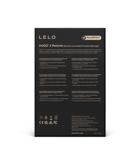 Sextoys, sexshop, loveshop, lingerie sexy : Vibro Anal : LELO : Hugo 2 stimulateur de prostate