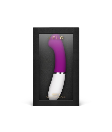 Sextoys, sexshop, loveshop, lingerie sexy : Vibro Point G : Lelo Vibromasseur Gigi 3 rose profond Point G