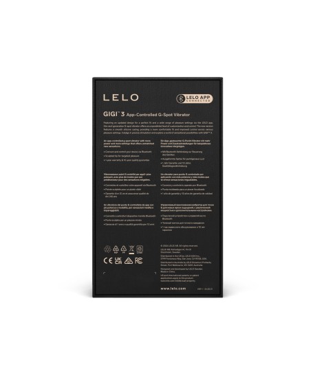 Sextoys, sexshop, loveshop, lingerie sexy : Vibro Point G : Lelo Vibromasseur Gigi 3 rose profond Point G