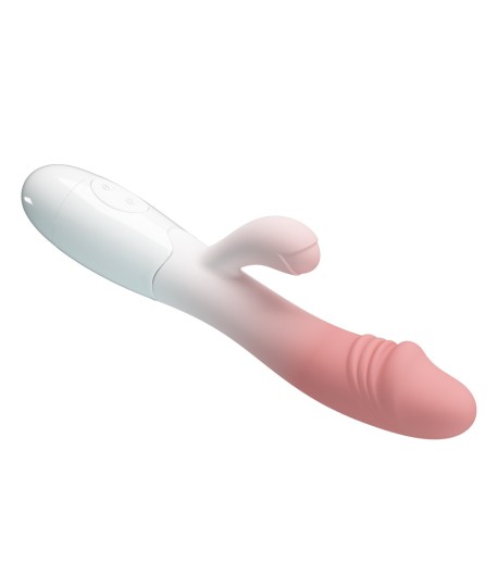 ❤ Vibro Rabbit - Vibromasseur rabbit degradé rose Snappy - Sextoys