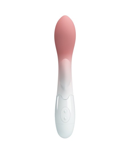 Sextoys, sexshop, loveshop, lingerie sexy : Vibro Rabbit : Vibromasseur Pretty Love Brighty rose et blanc