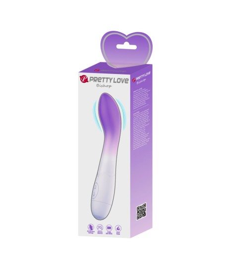 Sextoys, sexshop, loveshop, lingerie sexy : Stimulateur Clitoris : Vibromasseur Pretty Love Bishop multicouleur