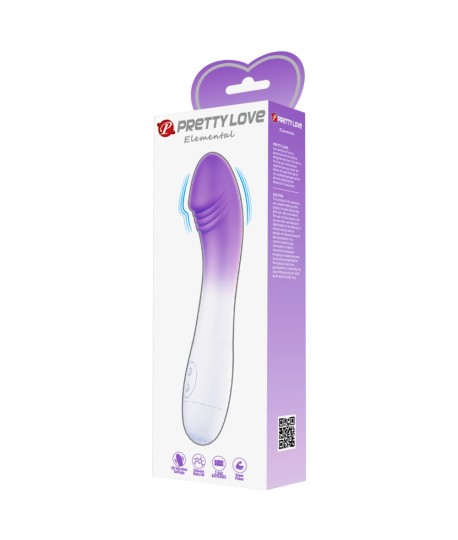 Sextoys, sexshop, loveshop, lingerie sexy : Vibro Point G : Pretty love - vibro Elémental violet dégradé