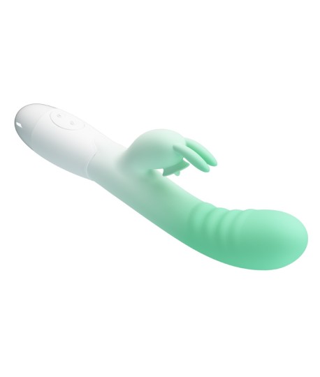 Sextoys, sexshop, loveshop, lingerie sexy : Vibro Point G : Pretty love - Rabbit Cerberus vert