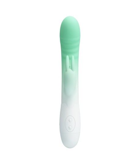 Sextoys, sexshop, loveshop, lingerie sexy : Vibro Point G : Pretty love - Rabbit Cerberus vert
