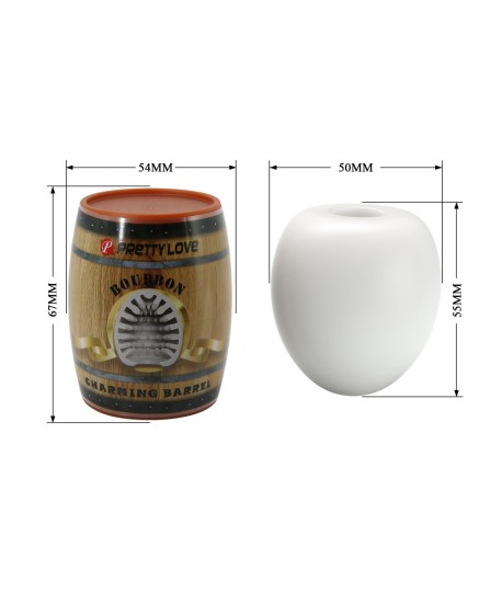 Sextoys, sexshop, loveshop, lingerie sexy : Masturbateur - Vagin Artificiel : Pretty love -Oeuf masturbateur Bourbon