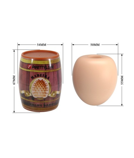 Sextoys, sexshop, loveshop, lingerie sexy : Masturbateur - Vagin Artificiel : Pretty love -Oeuf masturbateur Madeira