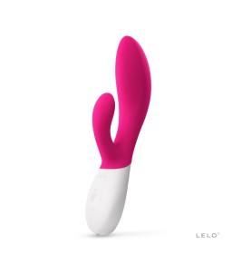 Sextoys, sexshop, loveshop, lingerie sexy : Vibro Point G : Lelo Vibromasseur Ina wave 2 rose