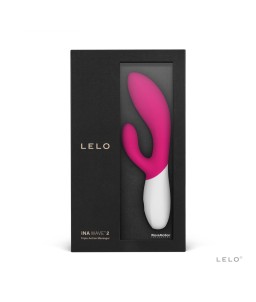 Sextoys, sexshop, loveshop, lingerie sexy : Vibro Point G : Lelo Vibromasseur Ina wave 2 rose