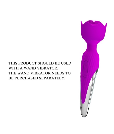 Sextoys, sexshop, loveshop, lingerie sexy : Stimulateur Clitoris : Pretty love - Tete de massage Wand Bernie