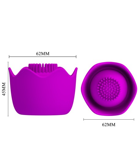 Sextoys, sexshop, loveshop, lingerie sexy : Stimulateur Clitoris : Pretty love - Tete de massage Wand Bernie