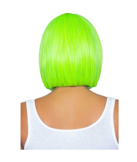 Sextoys, sexshop, loveshop, lingerie sexy : Perruque : Leg Avenue - Perruque fluorescente verte