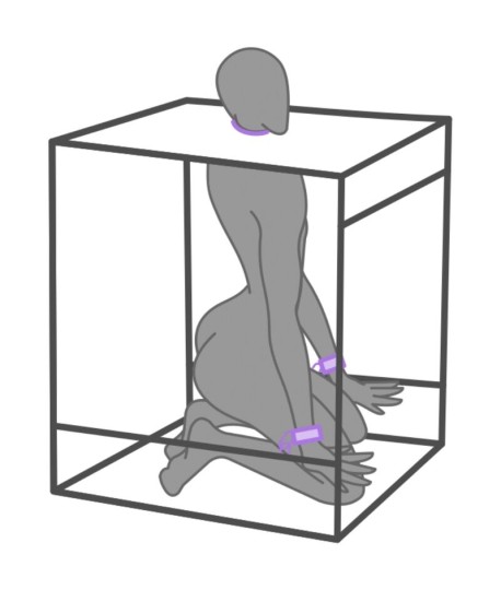Sextoys, sexshop, loveshop, lingerie sexy : Loveroom - Mobilier BDSM : Cabine Bukkake Kink Club - Violet Secret Dome -Loveroo...