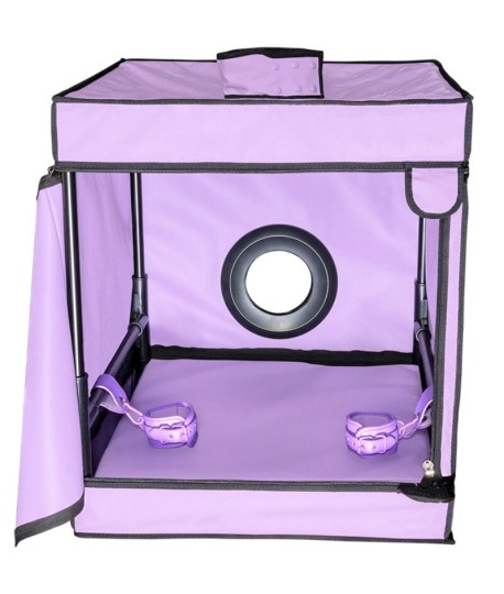 Sextoys, sexshop, loveshop, lingerie sexy : Loveroom - Mobilier BDSM : Cabine Bukkake Kink Club - Violet Secret Dome -Loveroo...