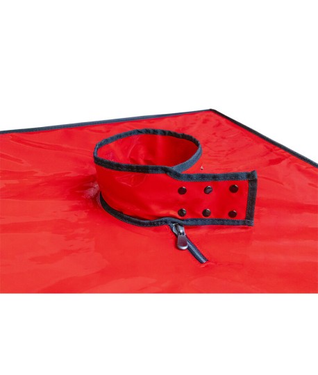Sextoys, sexshop, loveshop, lingerie sexy : Loveroom - Mobilier BDSM : Cabine Bukkake Kink Club - Noir et Rouge Secret Dome-L...