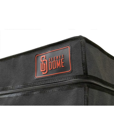 Sextoys, sexshop, loveshop, lingerie sexy : Loveroom - Mobilier BDSM : Cabine Bukkake Kink Club - Noir et Rouge Secret Dome-L...