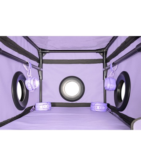 Sextoys, sexshop, loveshop, lingerie sexy : Loveroom - Mobilier BDSM : Cabine La Niche Kink Club - Violet Secret Dome -Lovero...