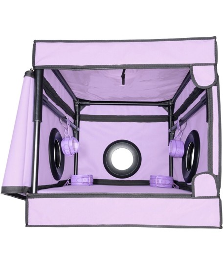Sextoys, sexshop, loveshop, lingerie sexy : Loveroom - Mobilier BDSM : Cabine La Niche Kink Club - Violet Secret Dome -Lovero...