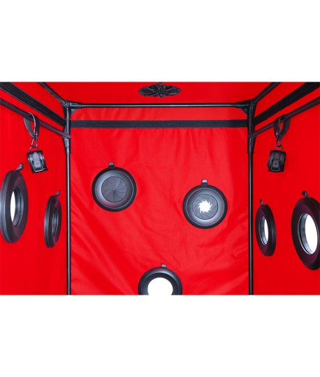 Sextoys, sexshop, loveshop, lingerie sexy : Loveroom - Mobilier BDSM : Cabine Scandale Kink Club - Noir et Rouge Secret Dome ...