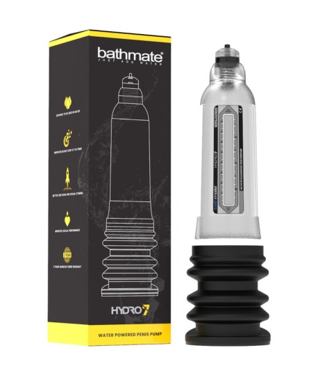 Sextoys, sexshop, loveshop, lingerie sexy : Développeur Homme : Bathmate - Hydro 7 Hercules clair