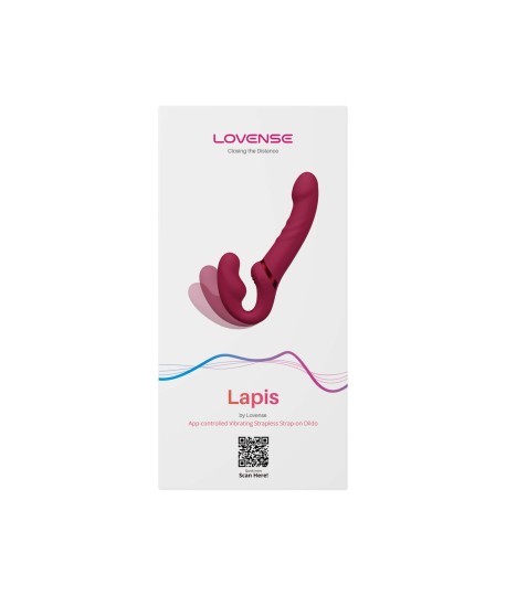 Sextoys, sexshop, loveshop, lingerie sexy : Vibromasseurs : Lovense - Gode Lapis connecté