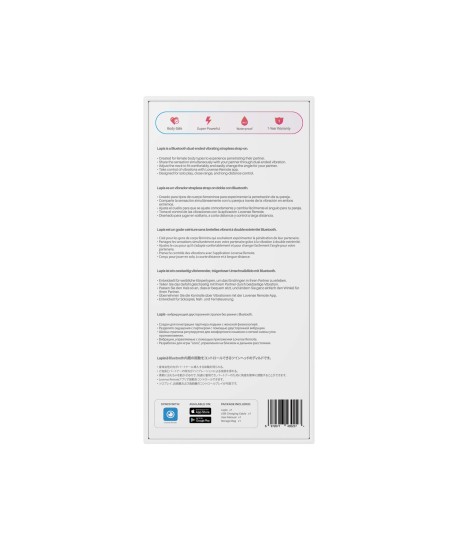 Sextoys, sexshop, loveshop, lingerie sexy : Vibromasseurs : Lovense - Gode Lapis connecté