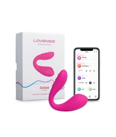Sextoys, sexshop, loveshop, lingerie sexy : Vibro Point G : Lovense - Stimulateur connecté Dolce