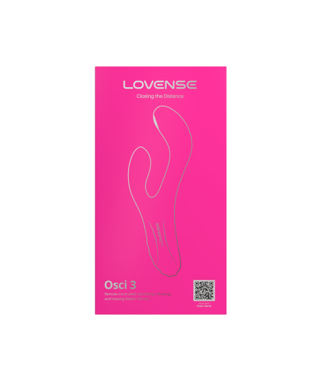 Sextoys, sexshop, loveshop, lingerie sexy : Vibromasseurs : Lovense - Vibromasseur Osci 3 chauffant