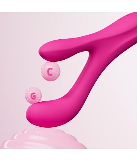Sextoys, sexshop, loveshop, lingerie sexy : Vibromasseurs : Lovense - Vibromasseur Osci 3 chauffant