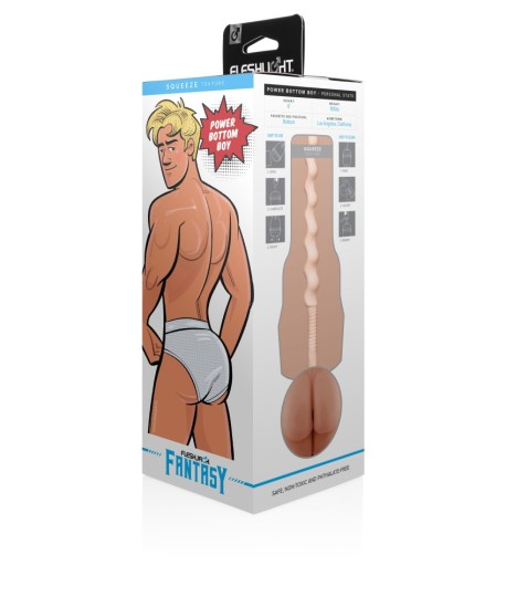 Sextoys, sexshop, loveshop, lingerie sexy : Vagin Artificiel : Fleshjack masturbateur Fantasy Power Bottom Boys
