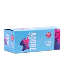Sextoys, sexshop, loveshop, lingerie sexy : Préservatifs : Adore- Préservatif résistant X1